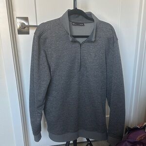 Under Armour Gray Zip Up Sweater